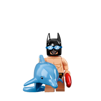 Batman im Schwimmanzug