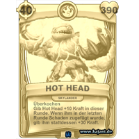 Hot Head (gold)