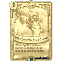 Nitromethan-Schub (gold)