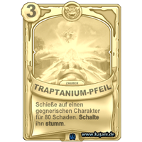 Traptanium-Pfeil (gold)