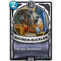 Raubein-Buckler (silver)